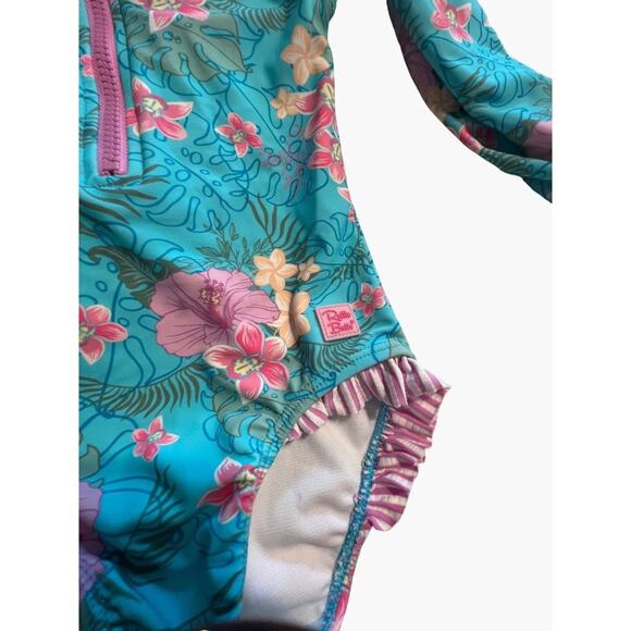 Ruffle Butts Rash Guard Swim Suit Toddle Girls Size 2T Very good used condition - Picture 7 of 8